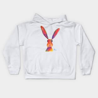 HaRe RaBBiT BuNNY PRiNT ' ALL eaRS ' BY SHiRLeY MacARTHuR Kids Hoodie